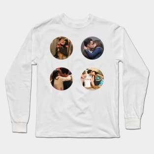 Nick and Jess Sticker Pack Long Sleeve T-Shirt